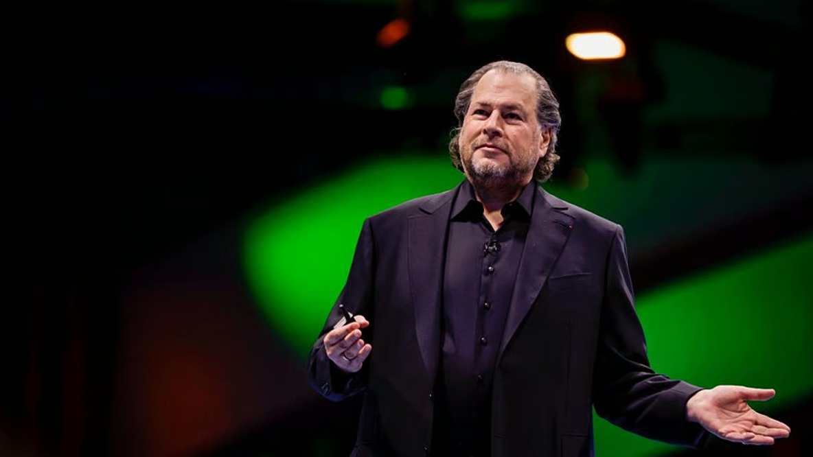 Marc Benioff,  Salesforce founder,  cloud computing,  tech entrepreneur,  business innovation,  CRM software,  philanthropy,  leadership,  Salesforce CEO,  Marc Benioff biography
