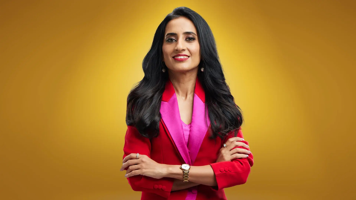 Vineeta Singh,  Sugar Cosmetics founder,  beauty tech entrepreneur,  women in business India,  Shark Tank India,  digital commerce,  beauty startup India,  cosmetics brand founder,  startup ecosystem India
